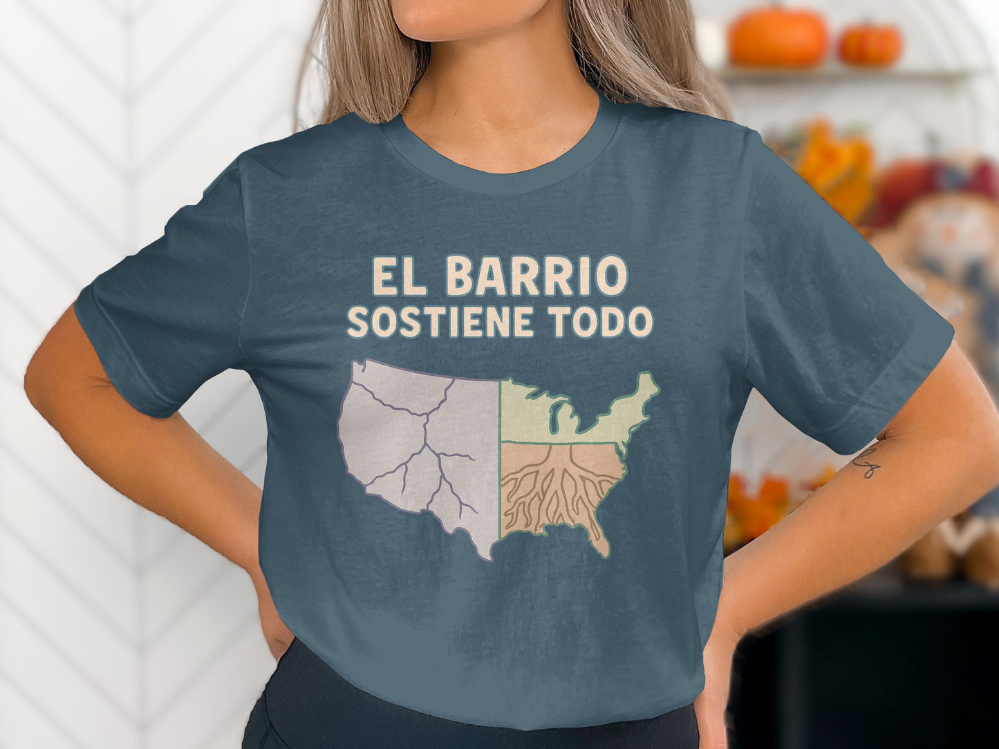 El Barrio Sostiene Todo Graphic T-shirt product