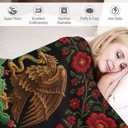 Ultra-Soft Flannel Blanket Multiple Sizes