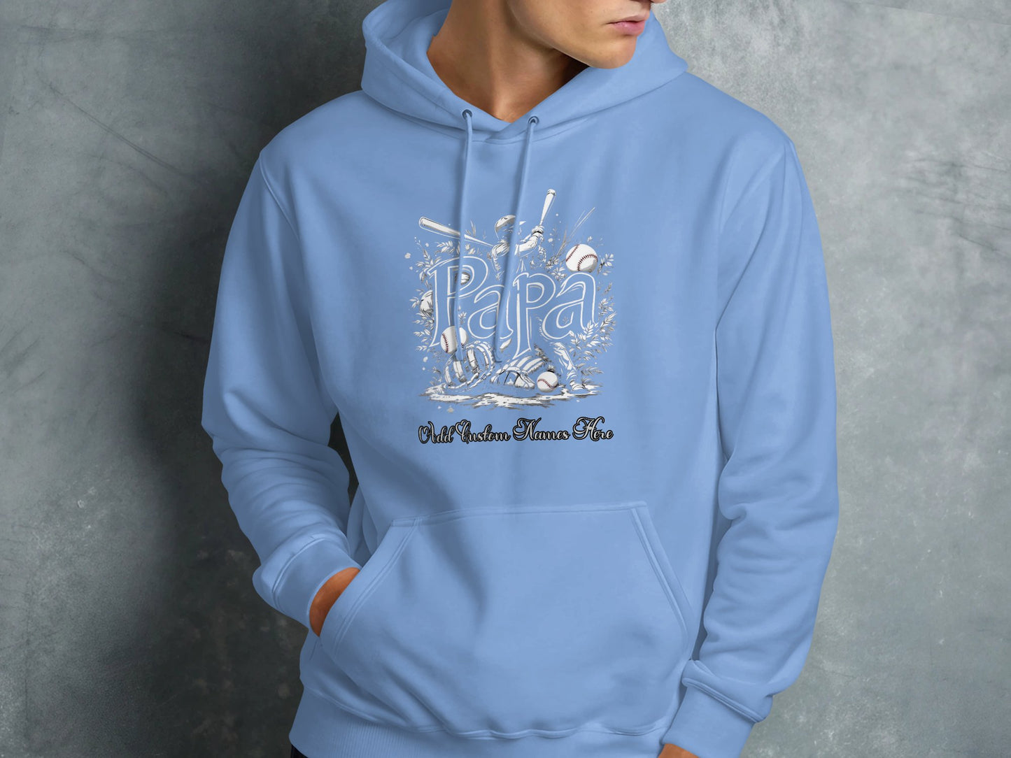 Papa Cool and Stylish Hoodie product type