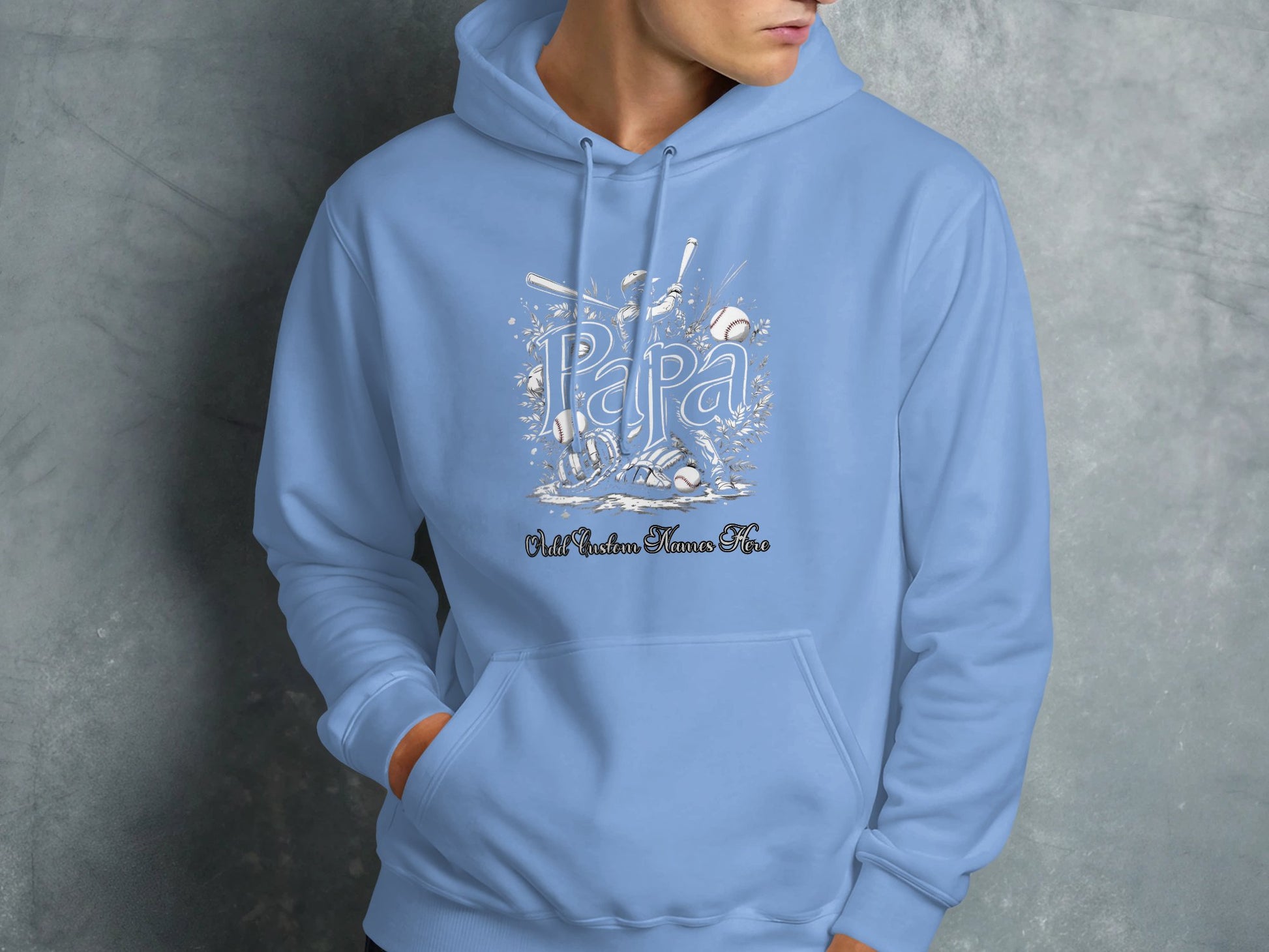 Papa Cool and Stylish Hoodie product type