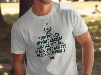 Social Awareness and Justice Message T-Shirt