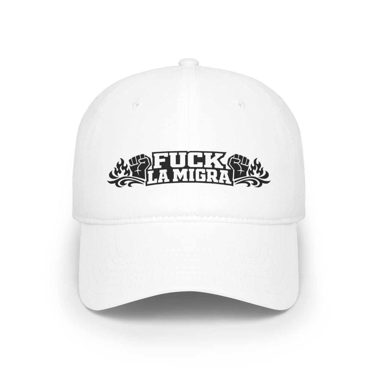 Fuck La Migra Engraved Statement Hat