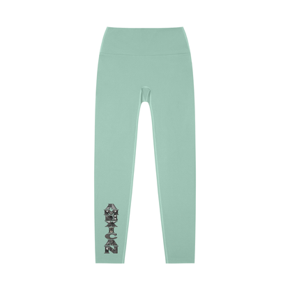 AMEXICAN Top Quality High-Waisted Yoga Leggings
