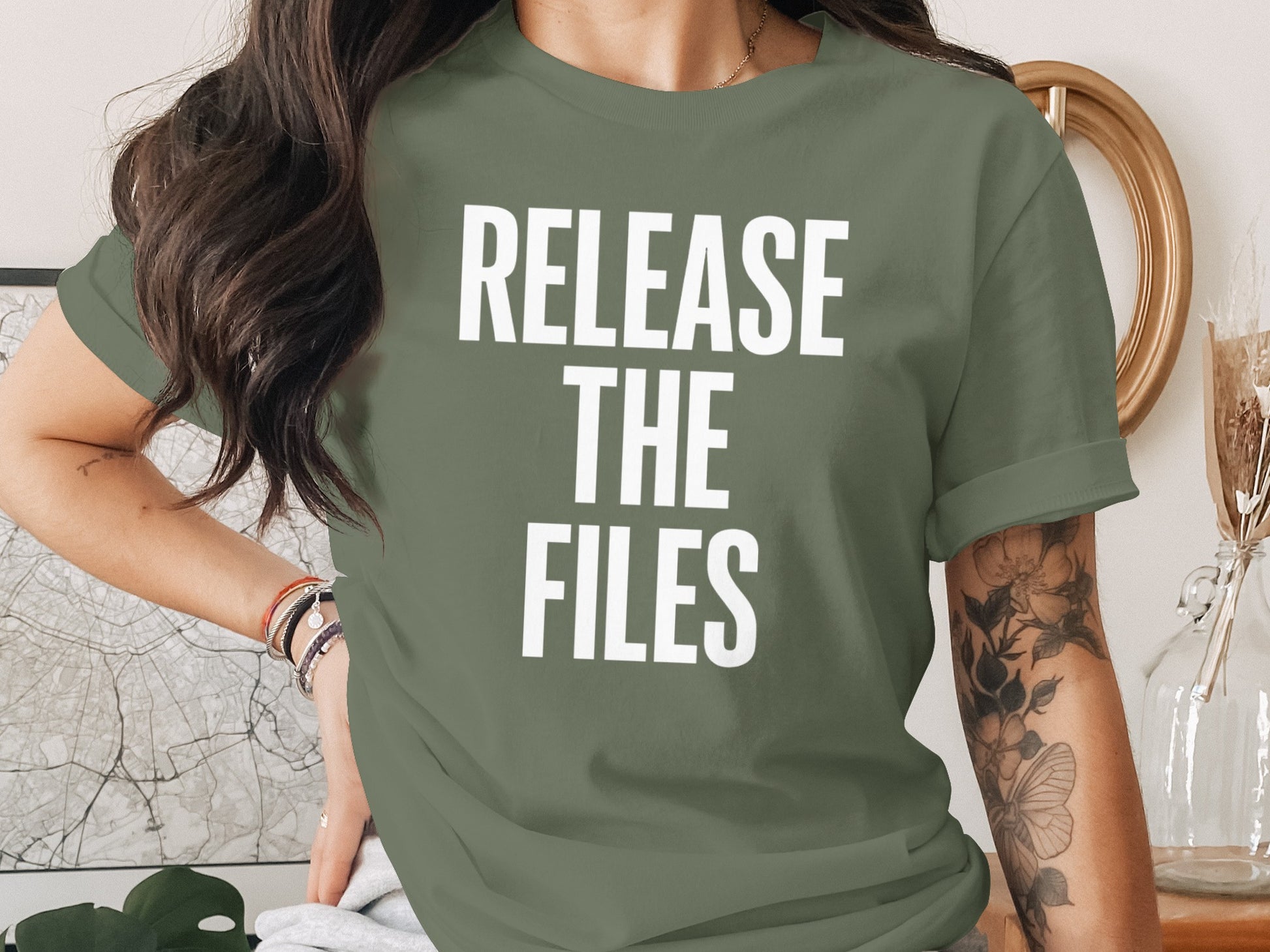 Release The Files Graphic T-shirt product