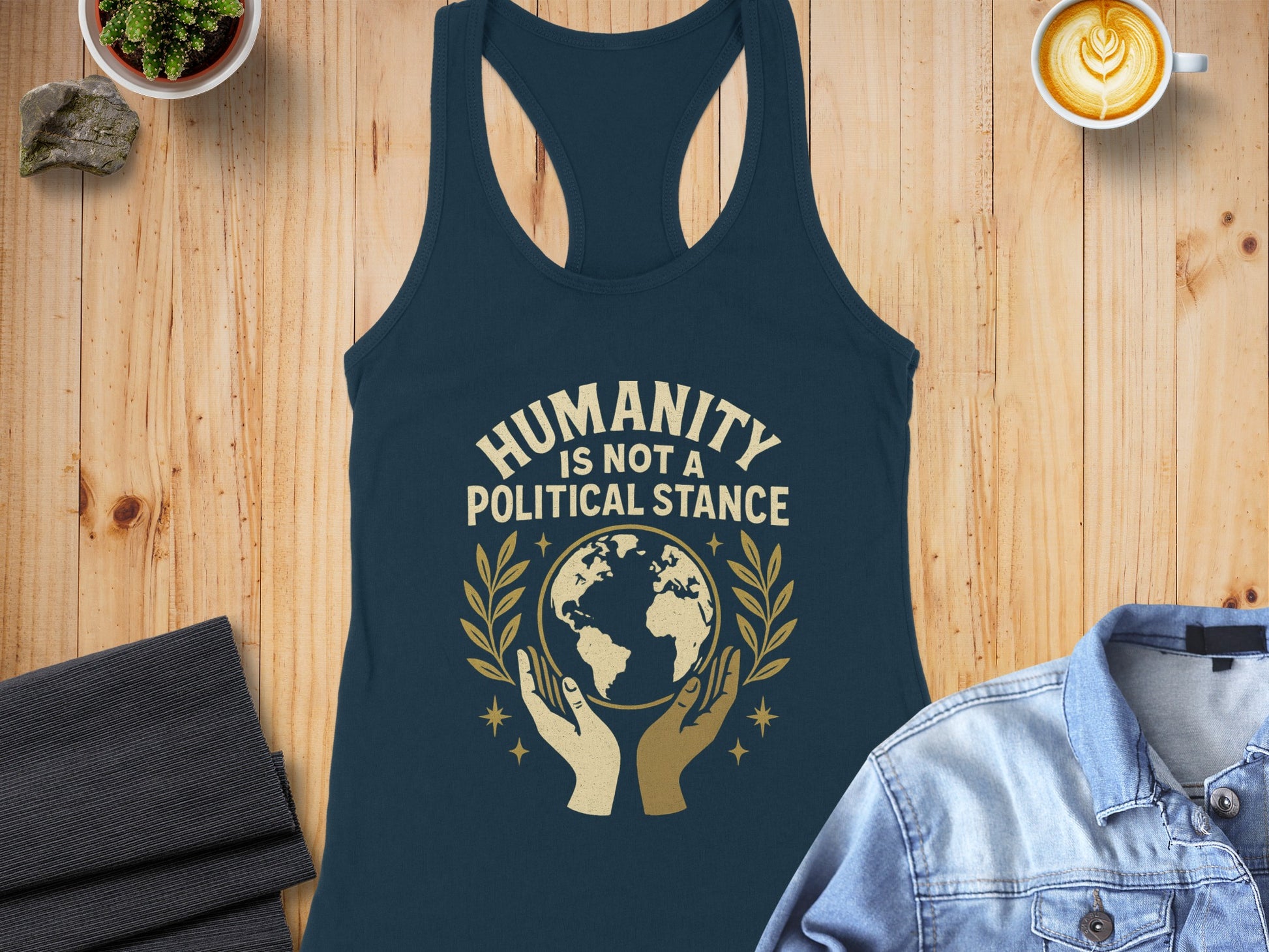 Humanity Is Not A Political Stance Tank Top