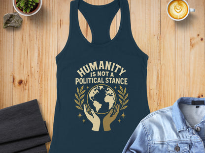 Humanity Is Not A Political Stance Tank Top