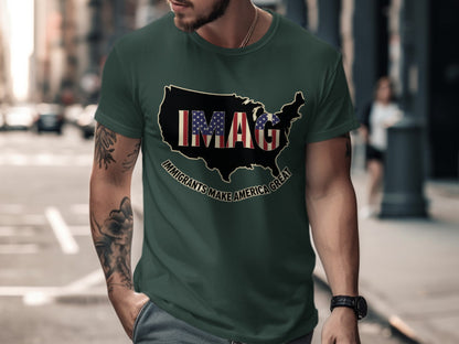 Immigrants Make America Great T Shirt product