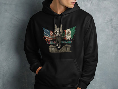 Chingon Tu Maga American Mexican Flag Hoodie product