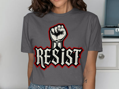 Empowering Resist Graphic Women's T-Shirt Product