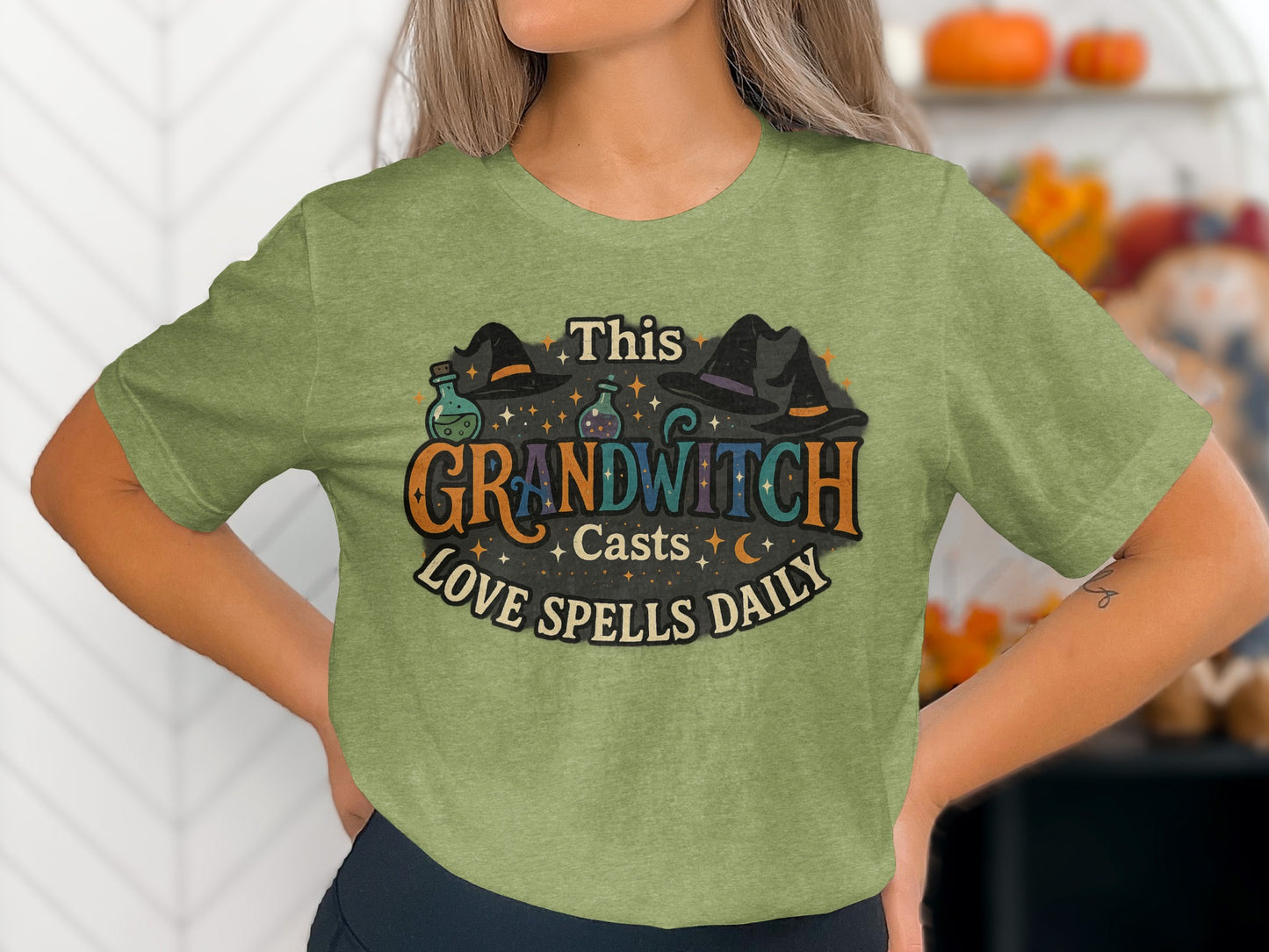 This Grandwitch Casts Love Spells Daily T-shirt product