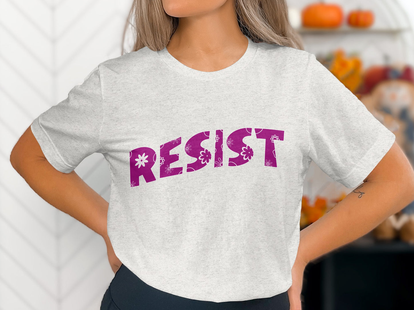 Resist Graphic Tee Statement Shirt