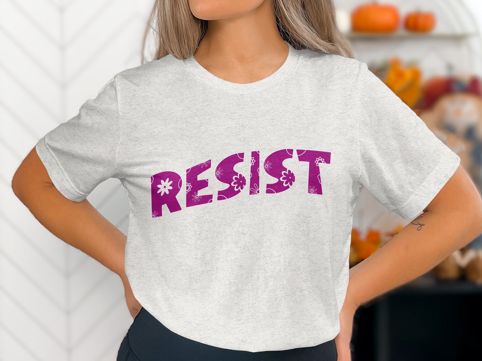 Resist Graphic Tee Statement Shirt