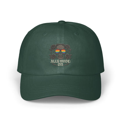 Ally Mode On LGBTQ Supporter Baseball Cap product type