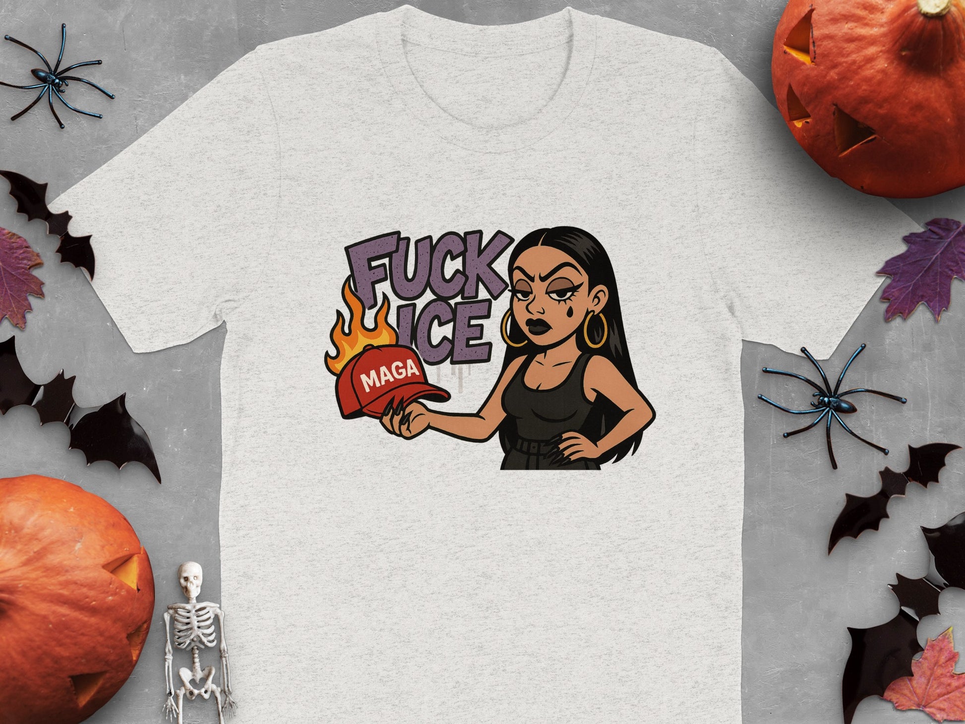 Bold Graphic Tee with Unique Statement Design product