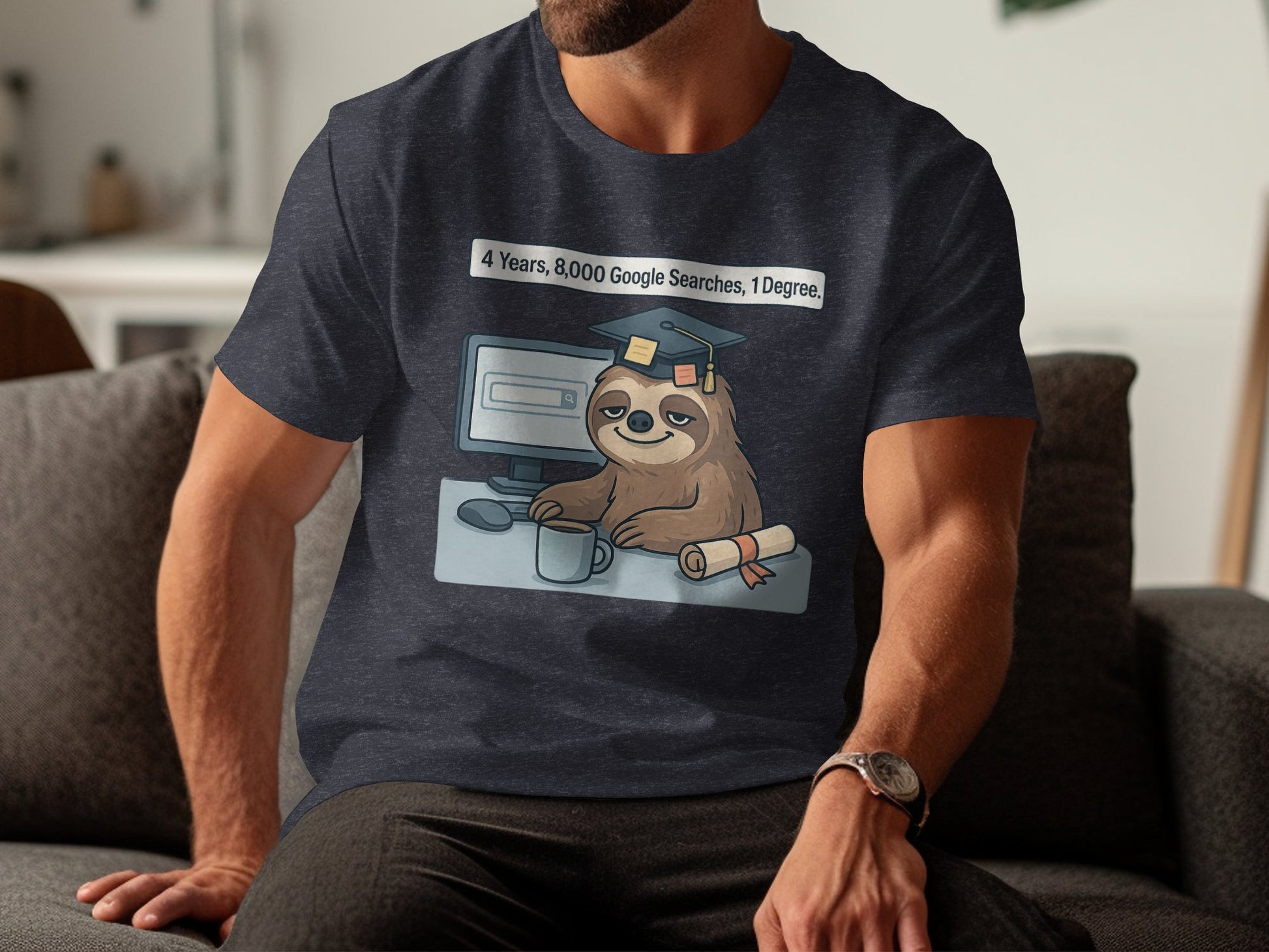 Funny Sloth Graduation T-Shirt for Graduates product type