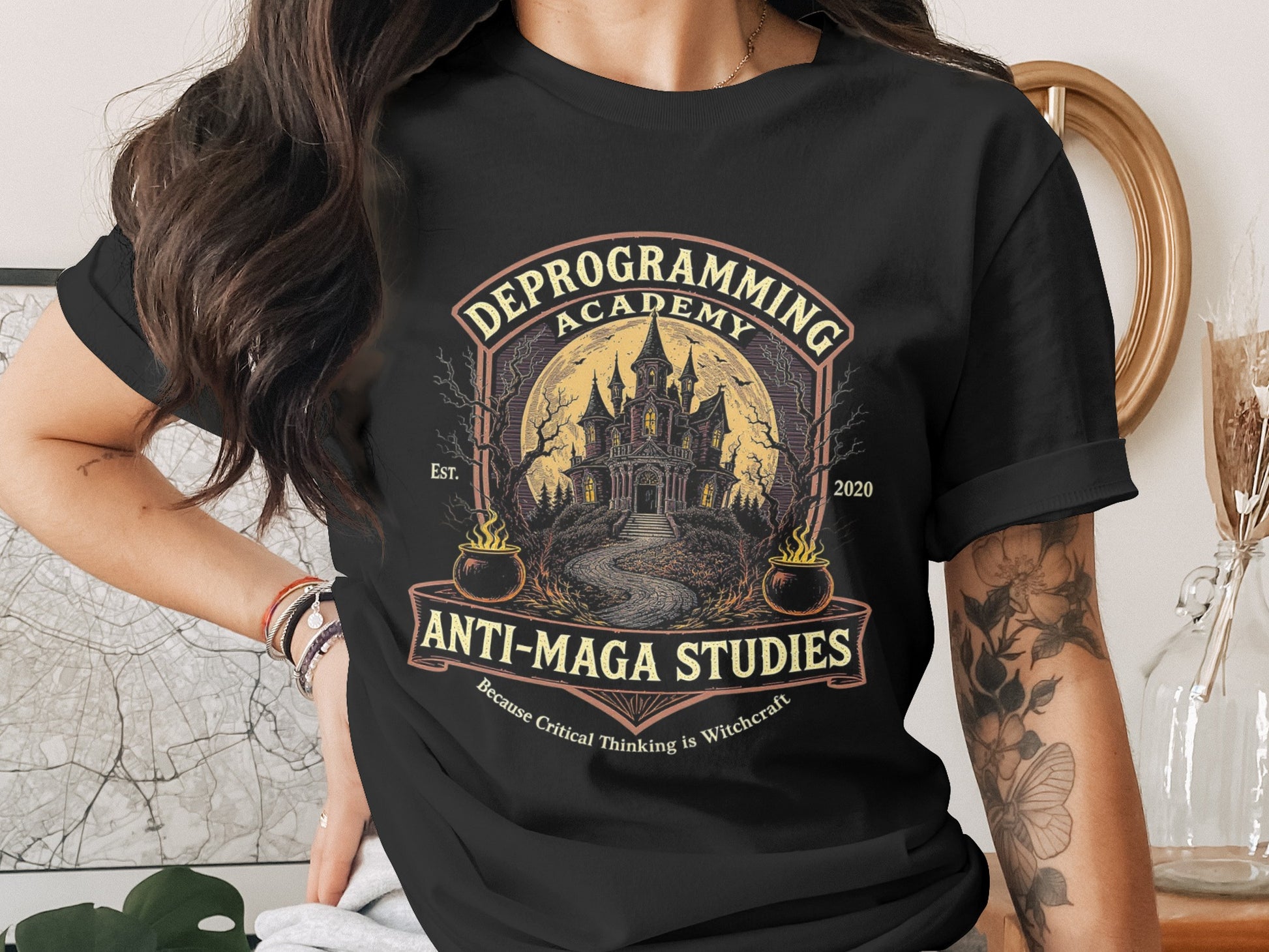 Deprogramming Academy Anti-Maga Studies Graphic Tee product