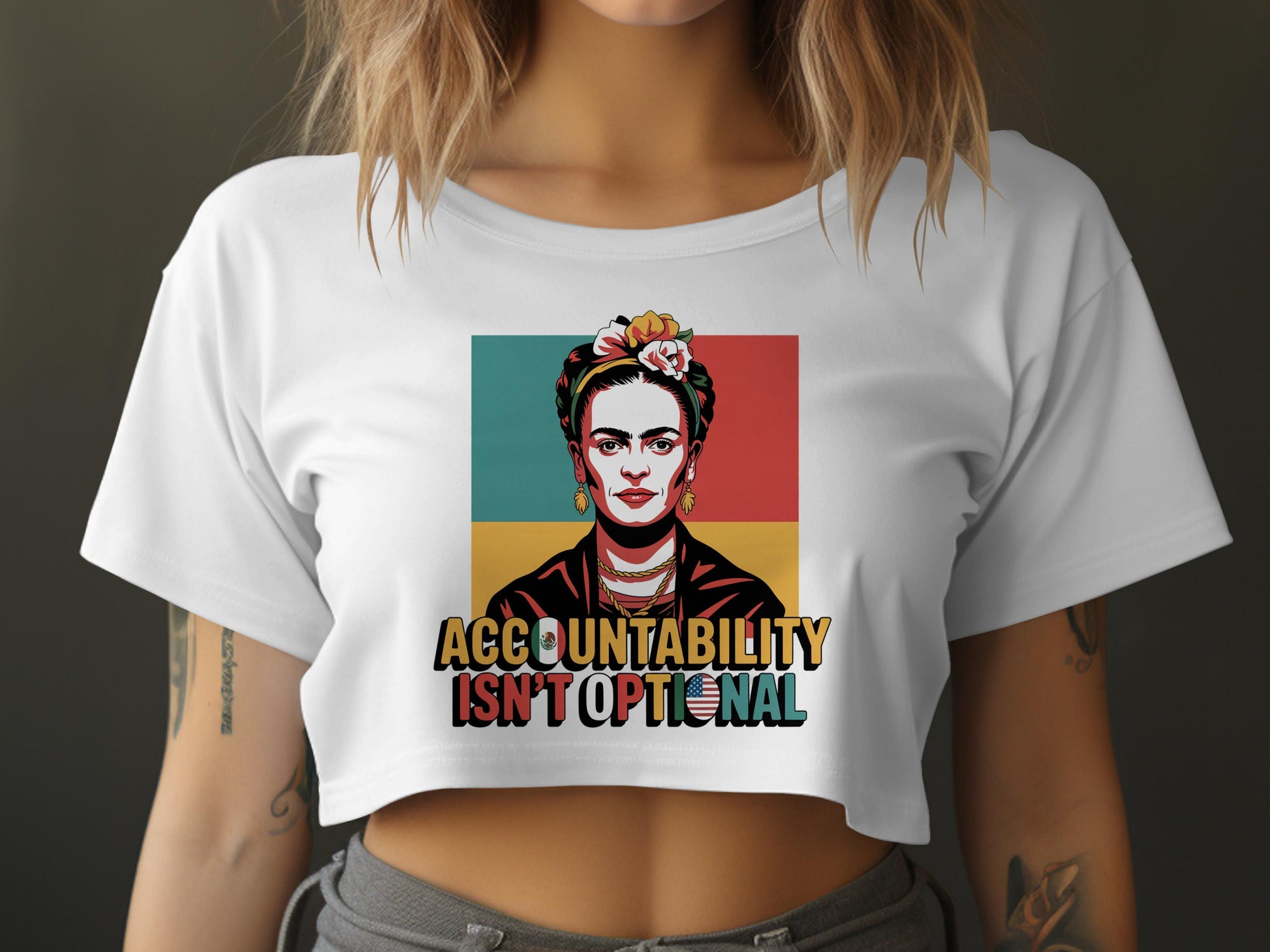 Accountability Isn't Optional Crop Top product
