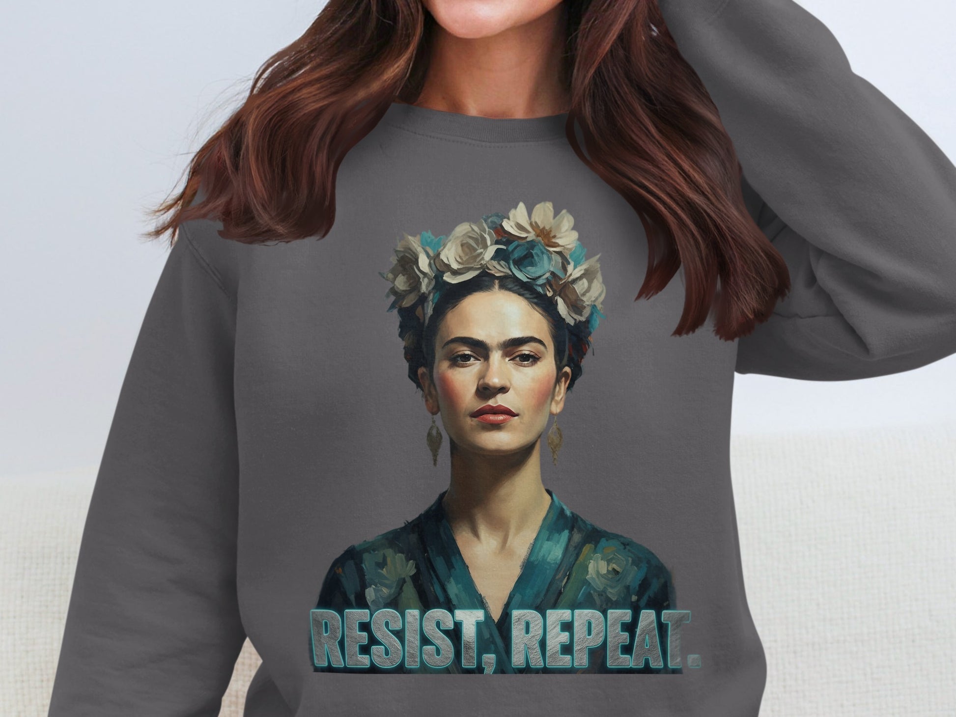 Resist Repeat Graphic Sweatshirt Product