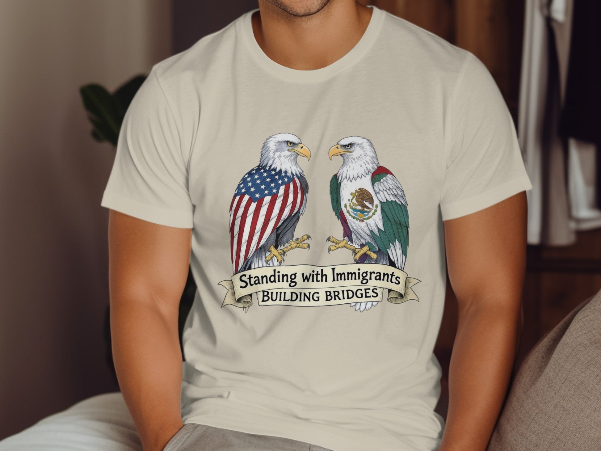 Standing with Immigrants Building Bridges product type
