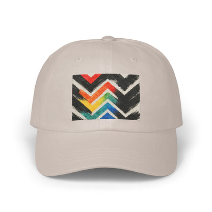 Colorful Abstract Zigzag Pattern Hat product
