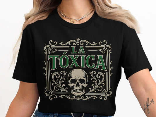 La Toxica Skull Graphic Unisex T-Shirt product type