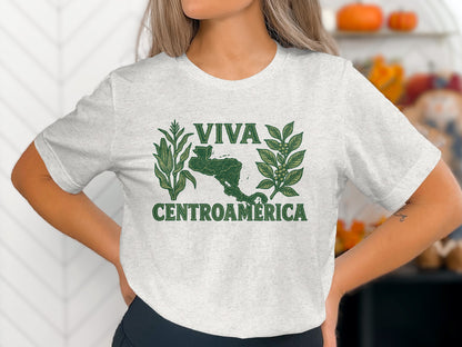 Viva Centroamerica Graphic T-shirt Casual Unisex product type