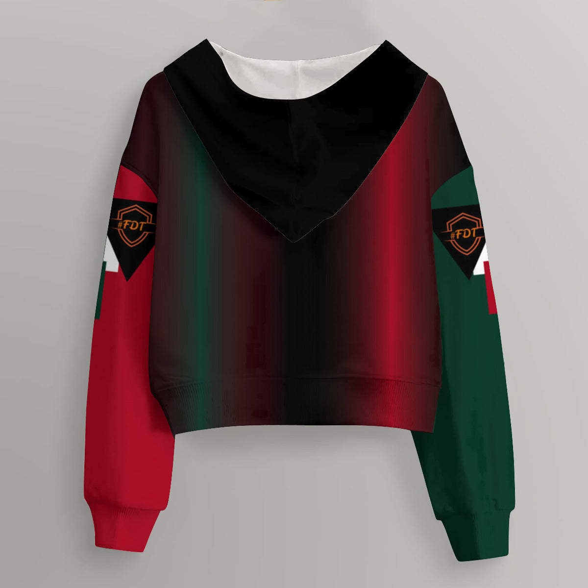 AOP Women's Cropped Hoodie