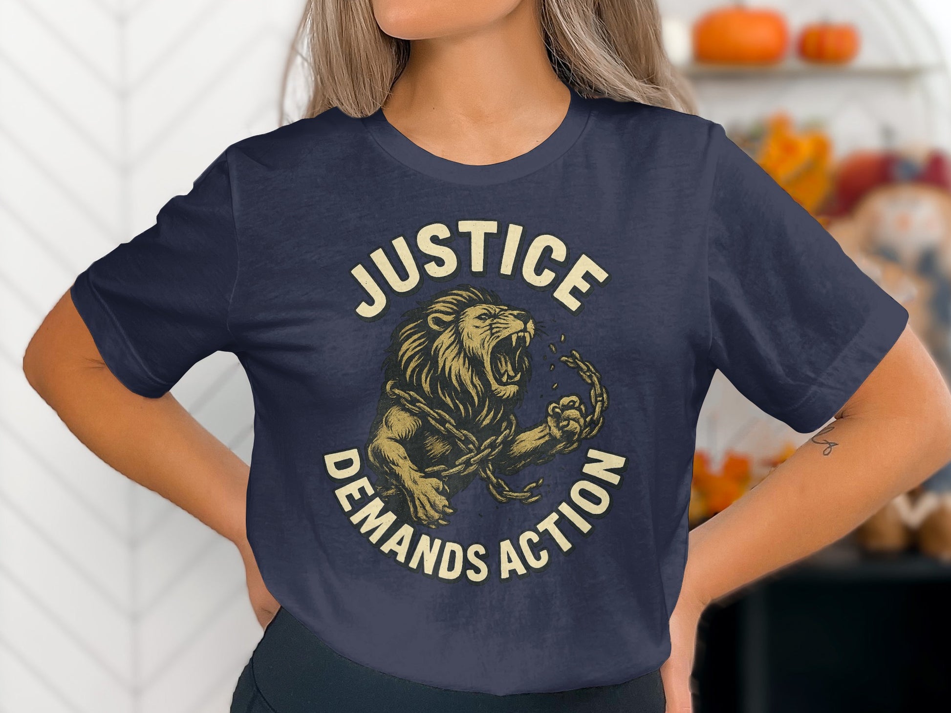 Justice Demands Action Graphic T-shirt product type