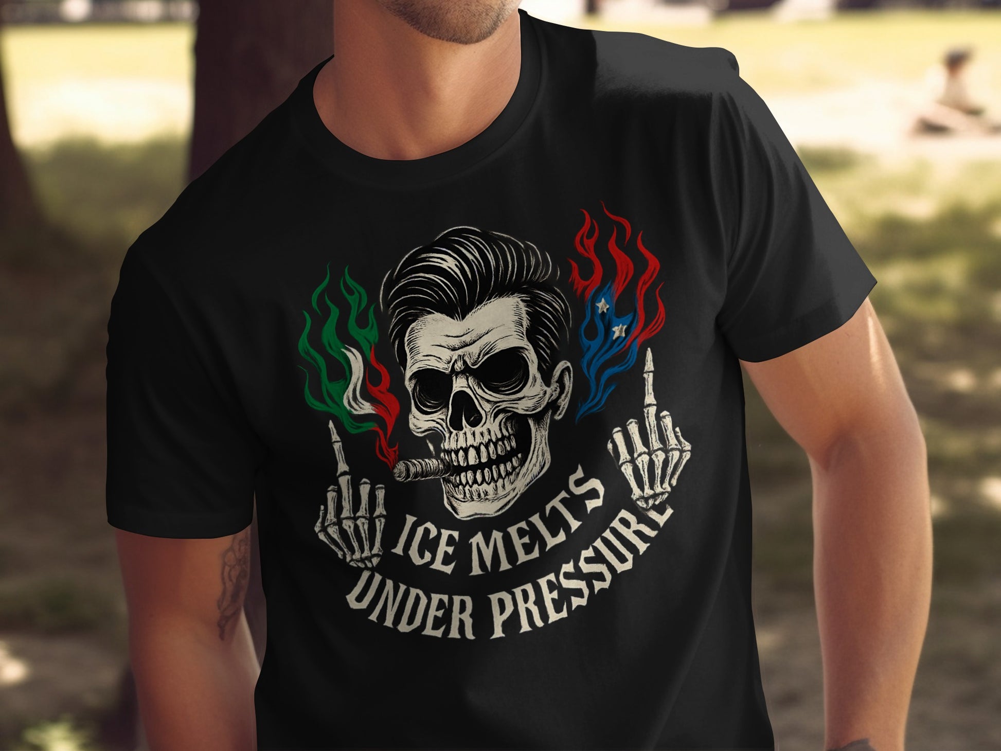 Ice Melts Under Pressure Graphic T-Shirt product