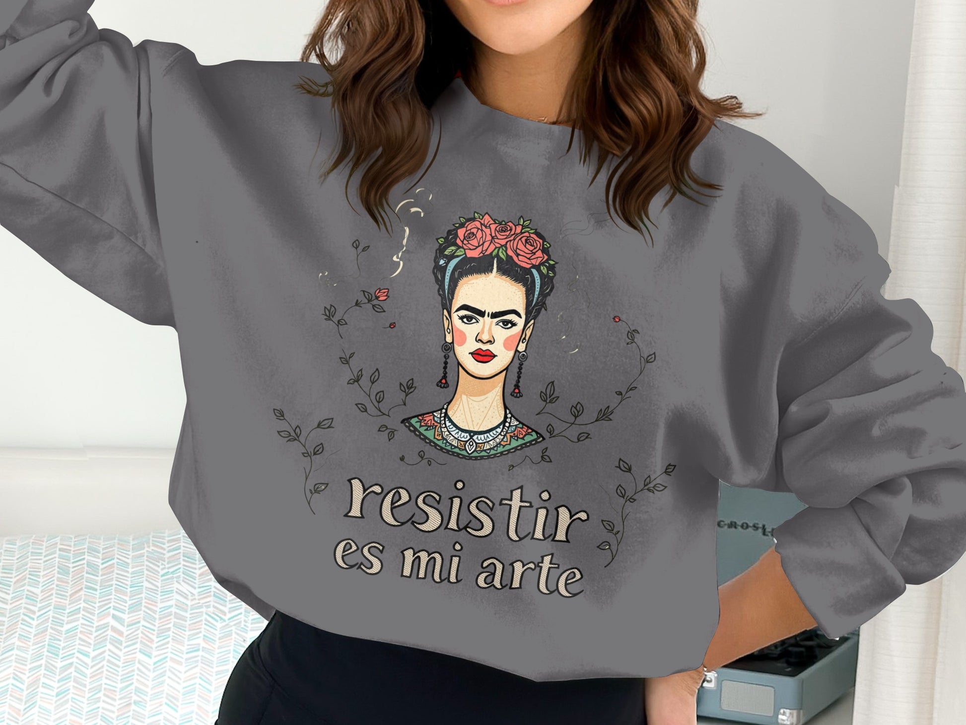 Resisting is My Art Graphic Sweatshirt