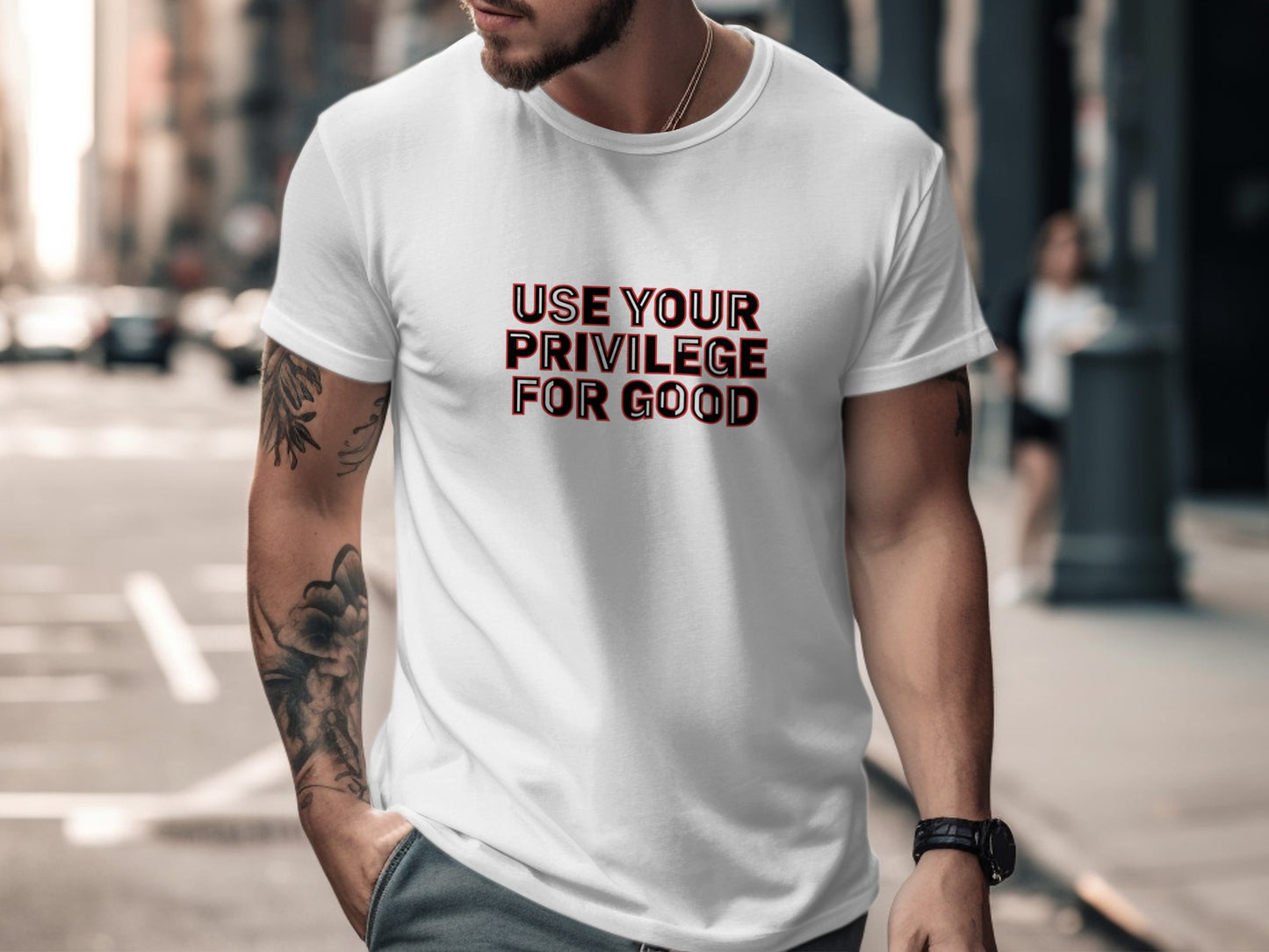 Use Your Privilege For Good Graphic Tee