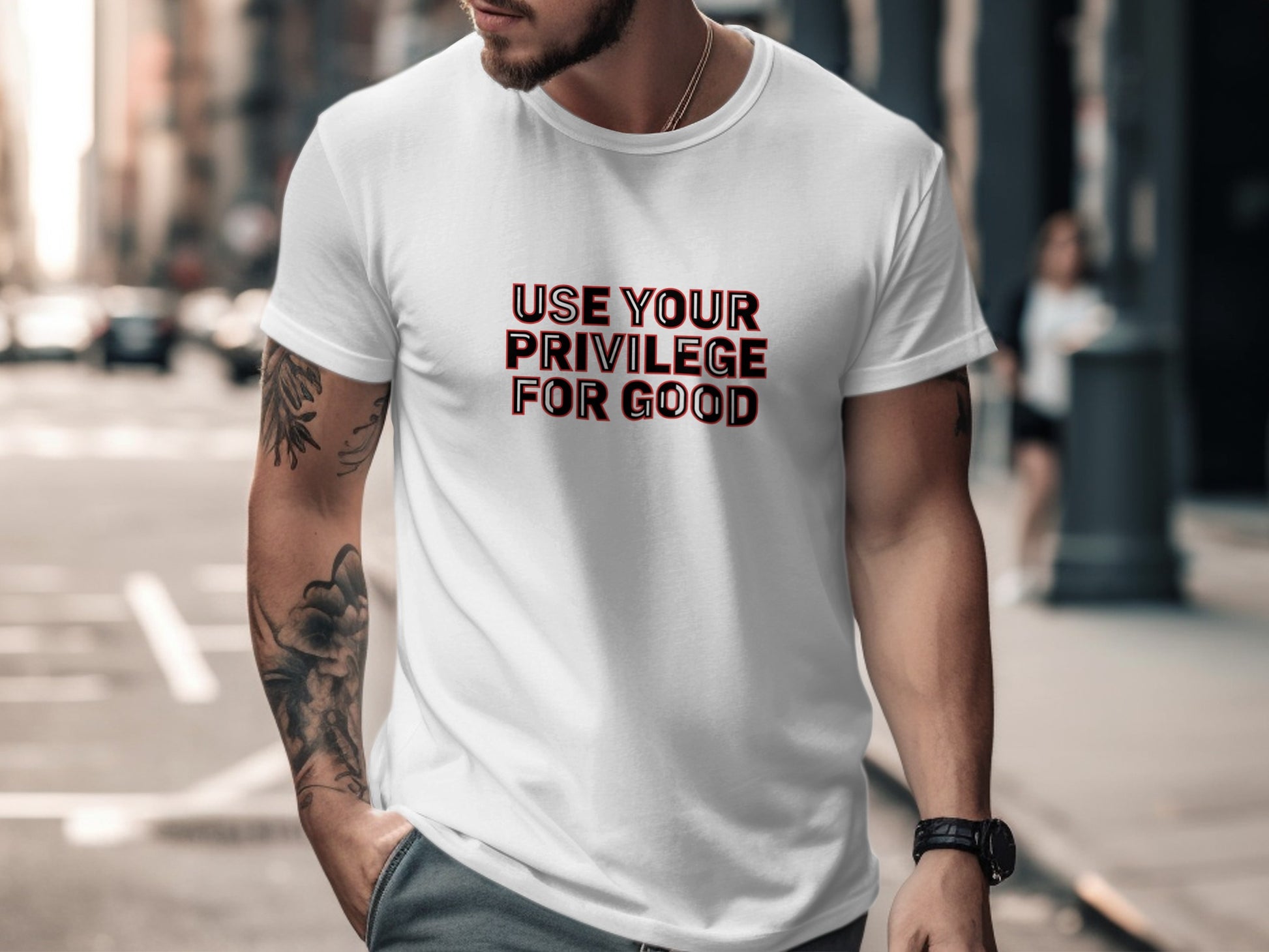 Use Your Privilege For Good Graphic Tee