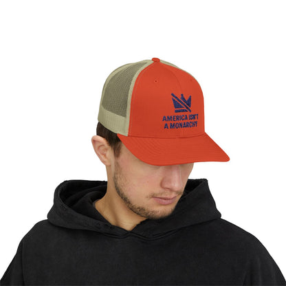 America Isn't A Monarchy Embroidered Hat product