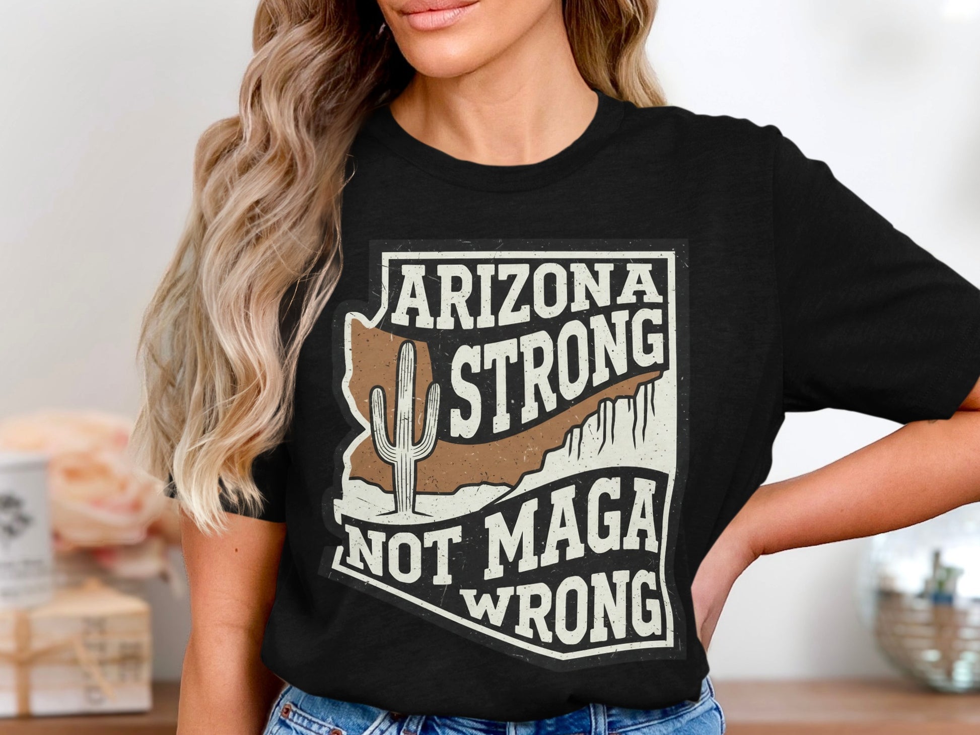 Arizona Strong Not MAGA Wrong T-shirt product type