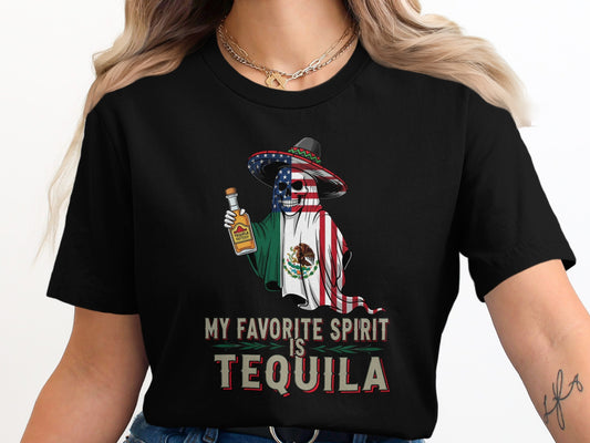 My Favorite Spirit Is Tequila Graphic T-shirt product