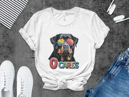 Colorful Cool Dog Graphic Design T-Shirt product