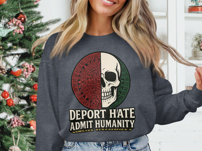 Deport Hate Admit Humanity Sweatshirt product