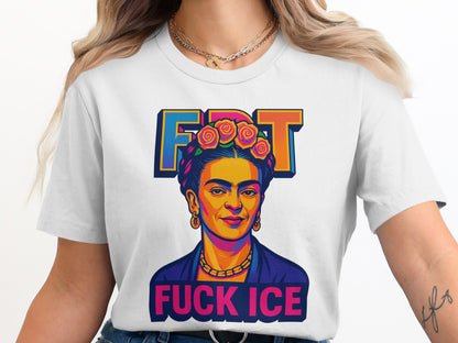 Unique FDT Fuck Ice Graphic Design T-shirt Product
