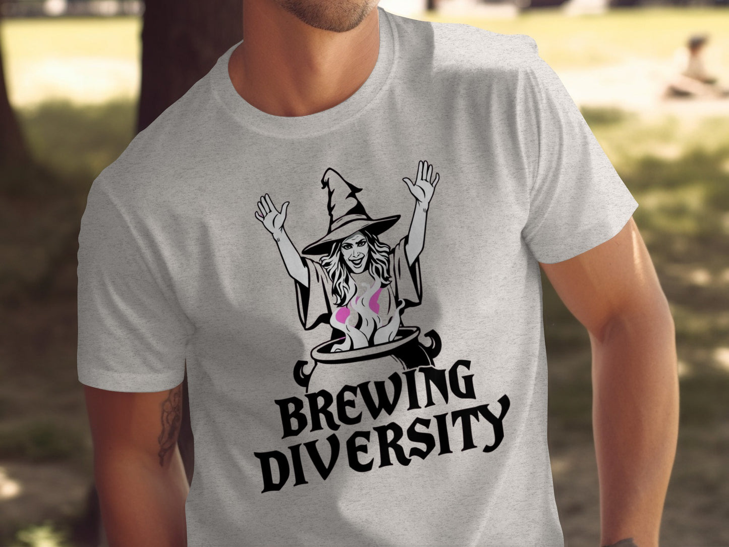 Brewing Diversity Graphic Tee Shirt product type