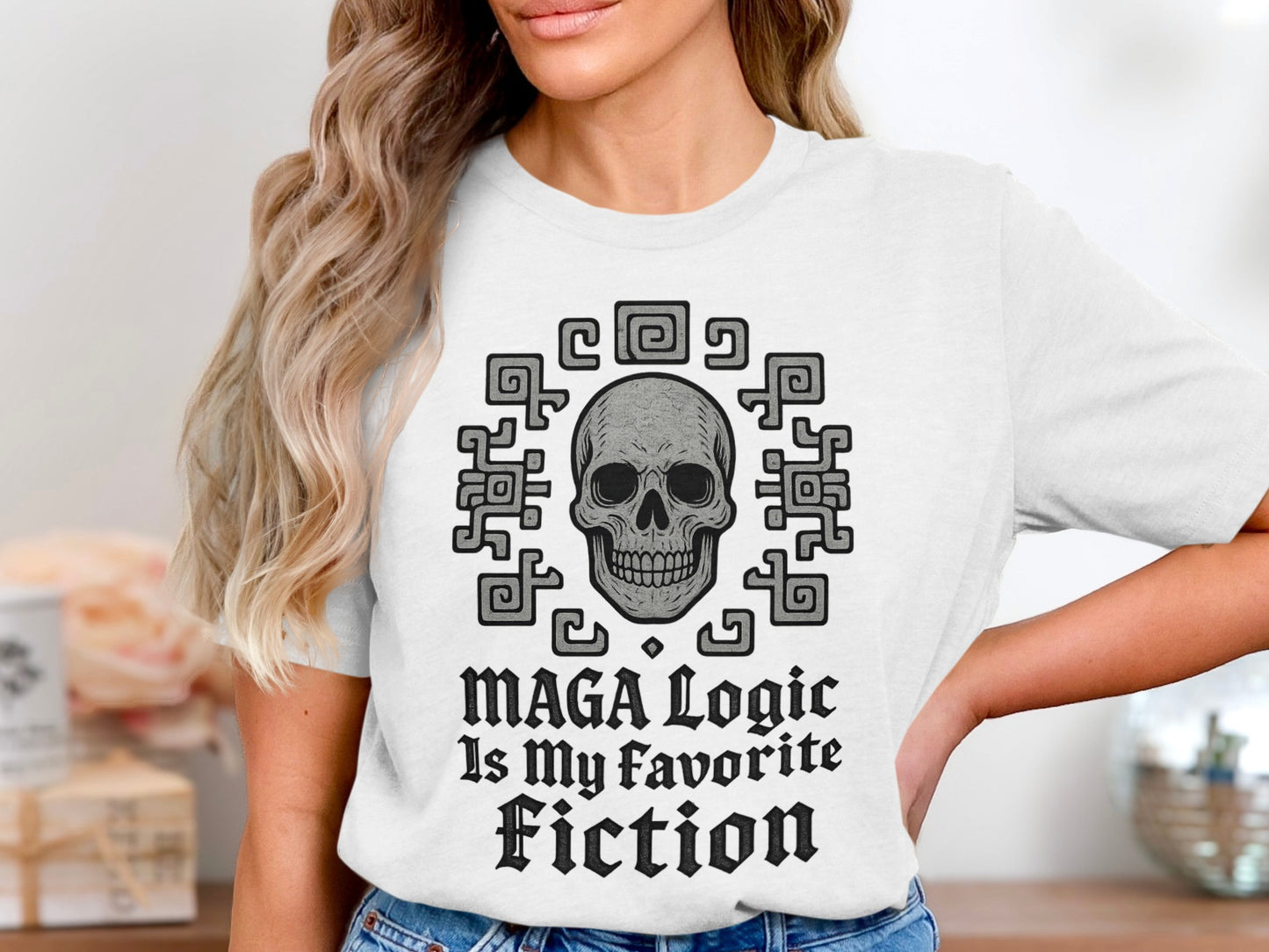 MAGA Logic Is My Favorite Fiction Shirt