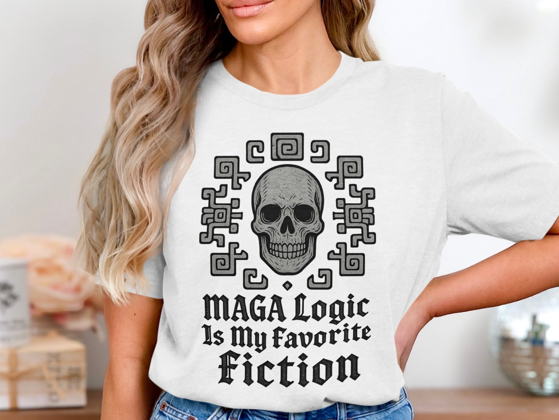 MAGA Logic Is My Favorite Fiction Shirt