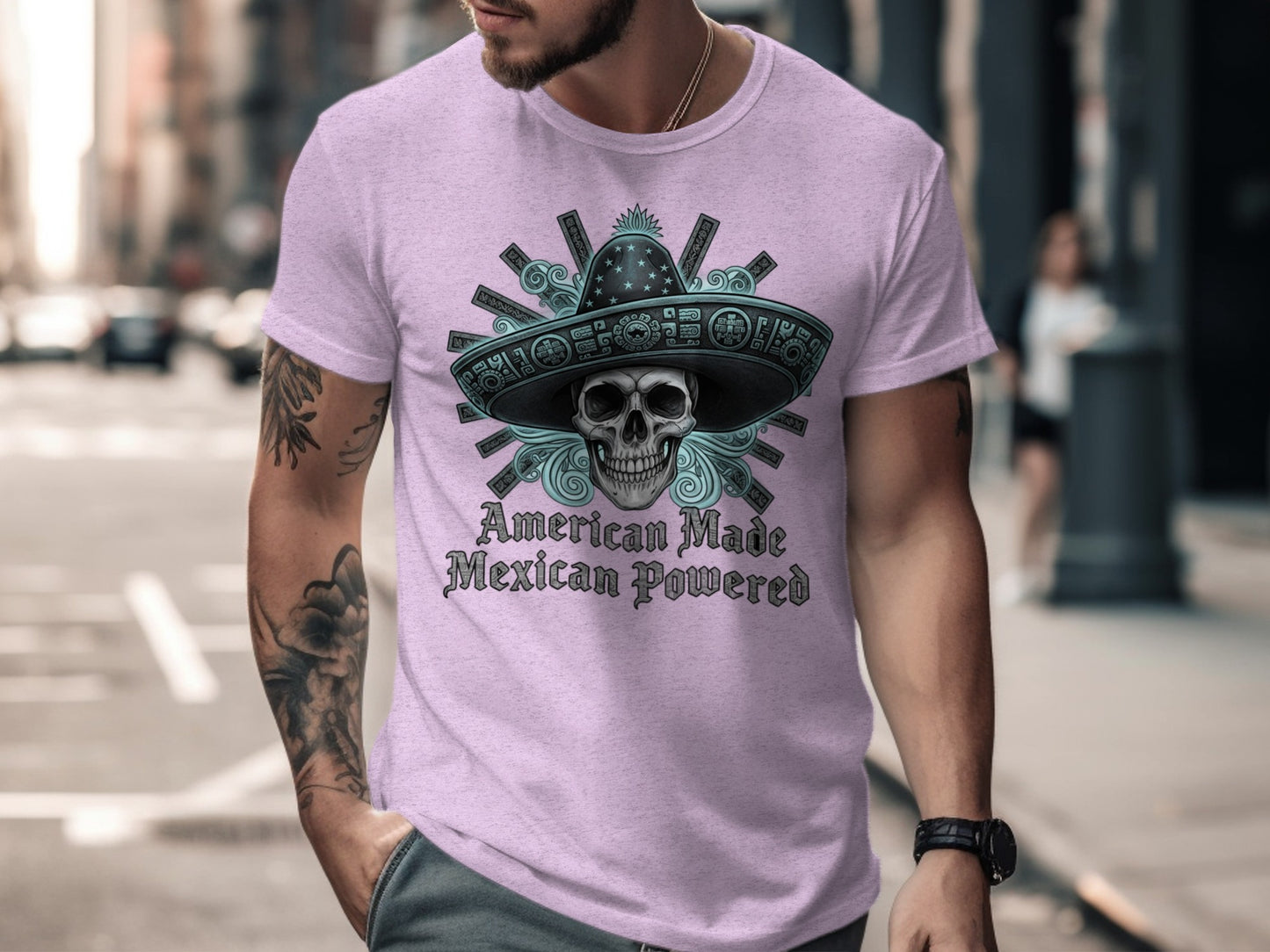 American Made Mexican Powered Graphic Tee