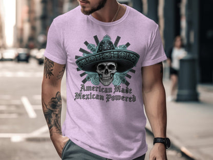 American Made Mexican Powered Graphic Tee