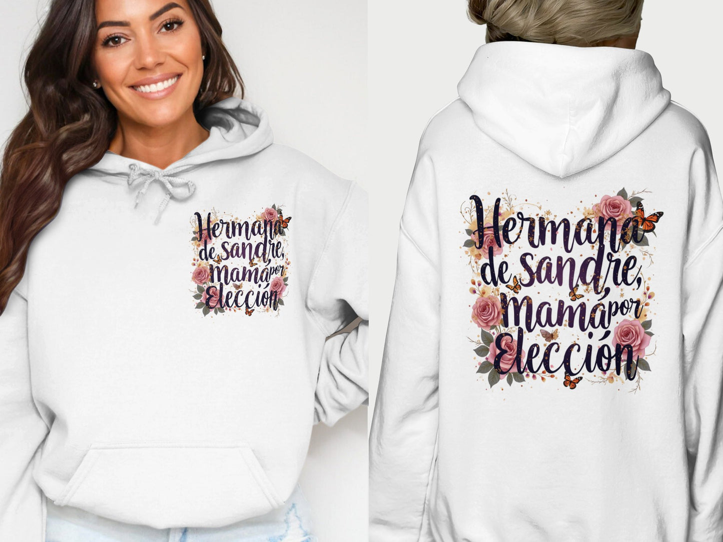 Hermanas de sangre mamá por elección product hoodie