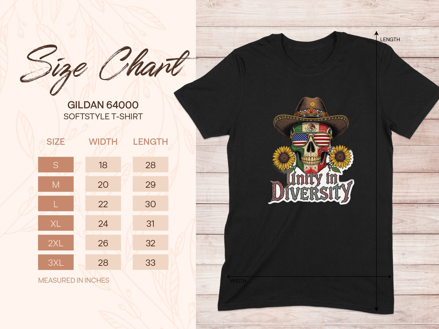 Unity in Diversity Skull Graphic T-shirt product type