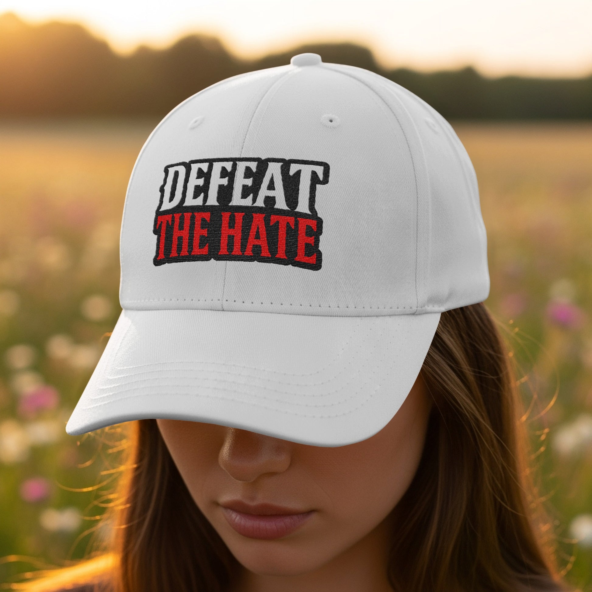Defeat The Hate Bold Statement Cap product