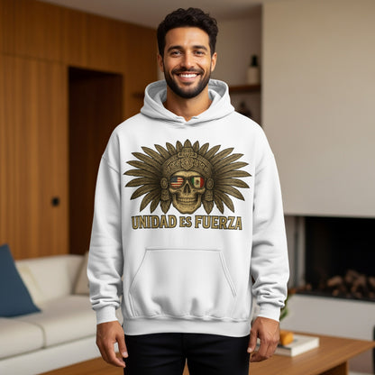 Unidad Es Fuerza Skull Hoodie Apparel for Stylish Looks