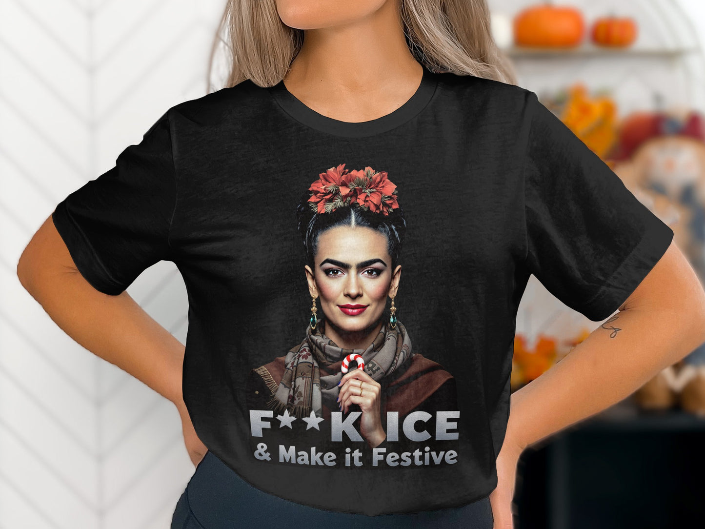 F**k ICE & Make it Festive product