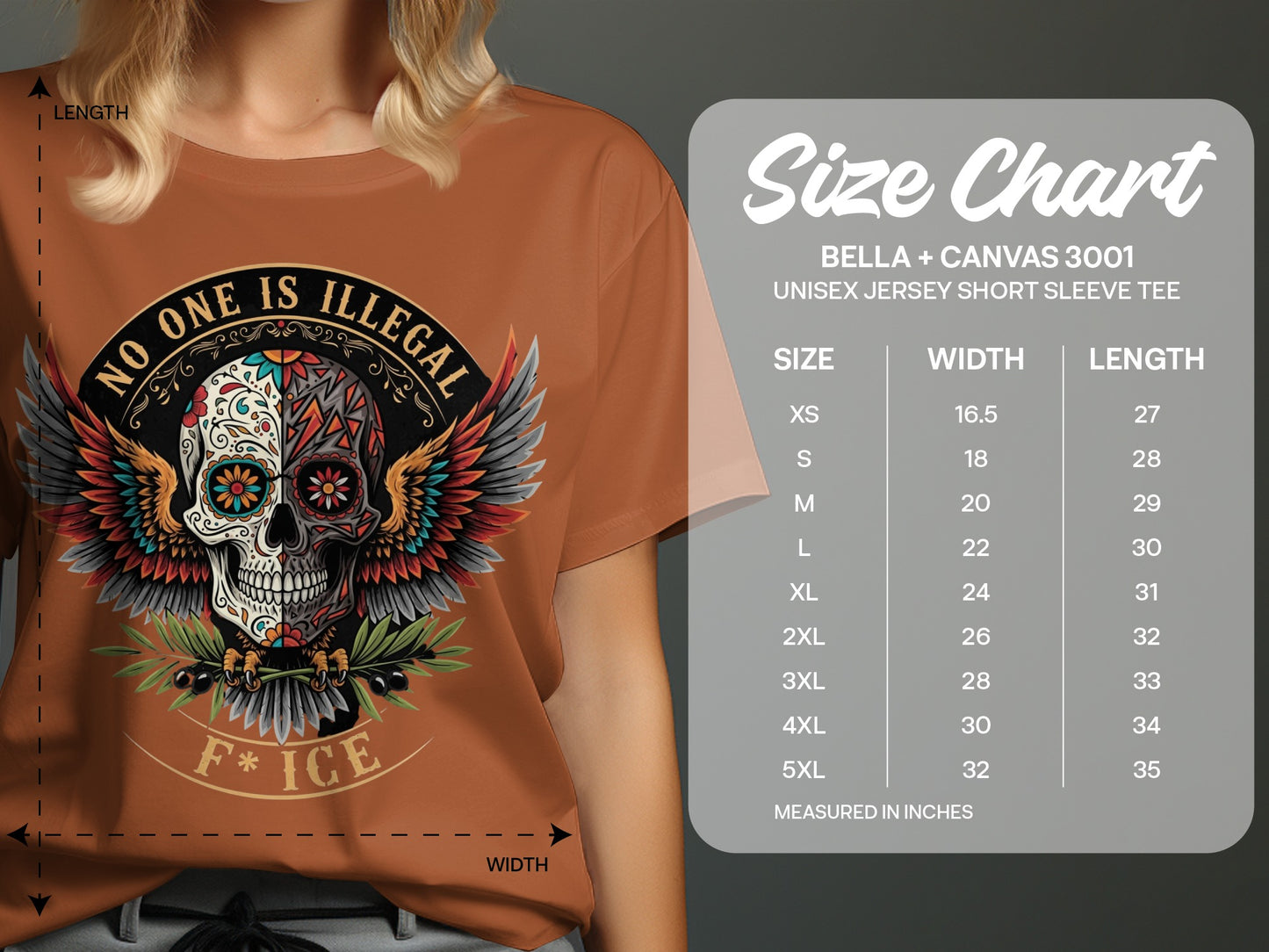 No One is Illegal F*ICE Unisex Jersey Short Sleeve Tee product