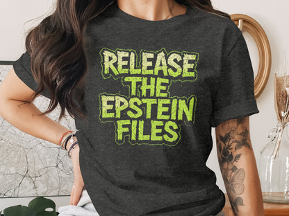 Release the Epstein Files Graphic T-Shirt product